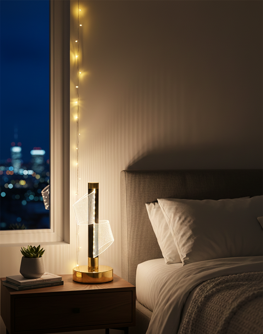 Dekoratif Masa Lambası Led