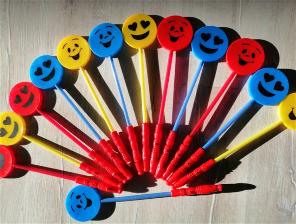 EMOJİ LEDLİ ÇUBUK PİLLİ 
