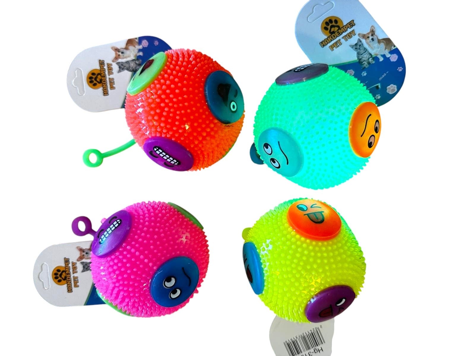 Erzi Top Emoji Işıklı İpli 
