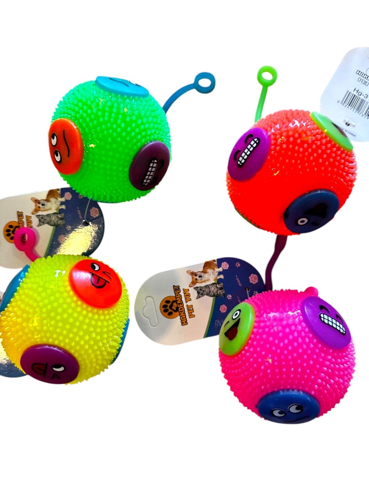Erzi Top Emoji Işıklı İpli 