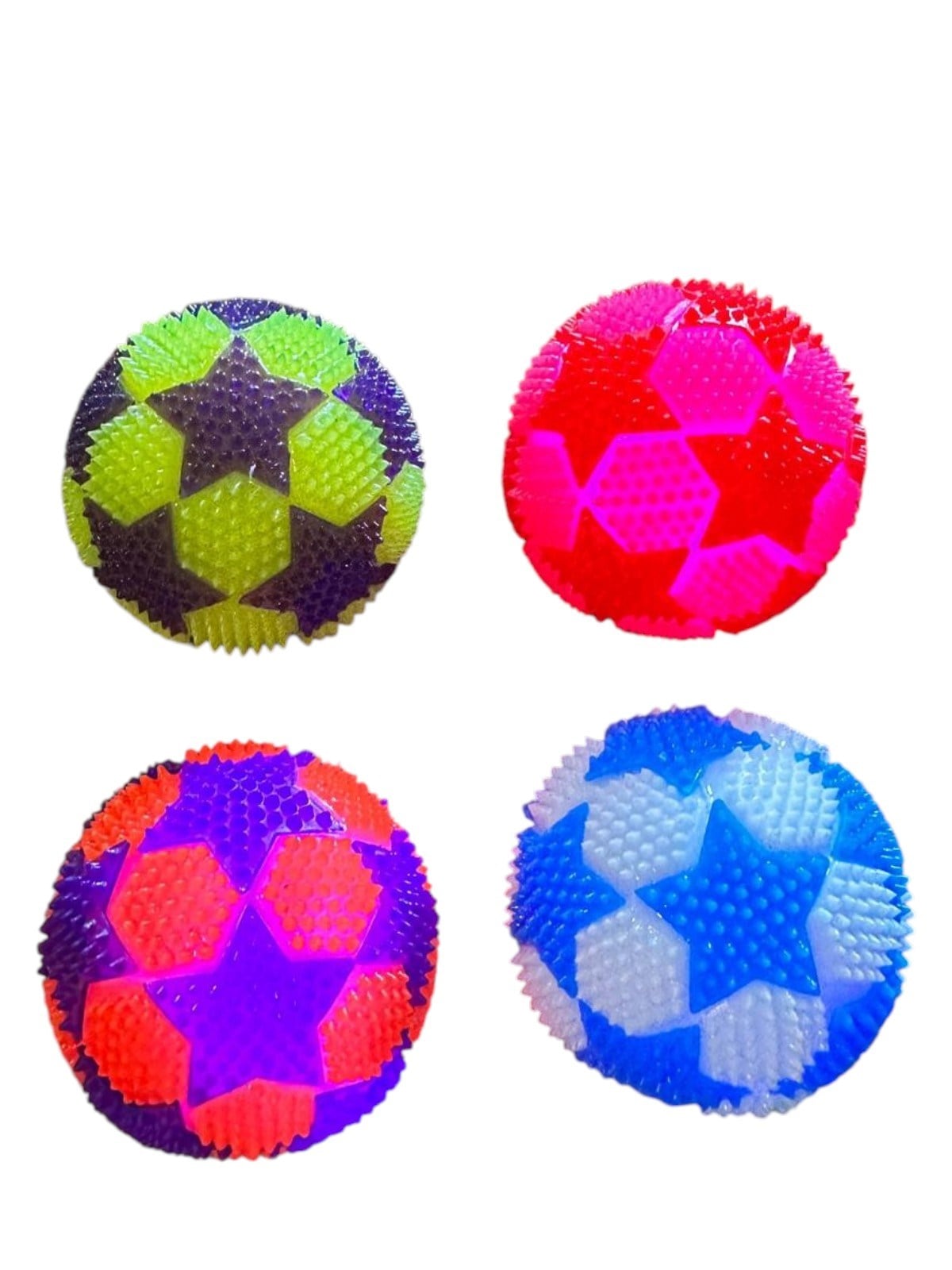 Futbol Kirpi Işıklı Top 