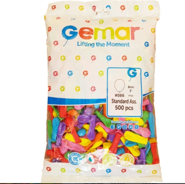 Gemar Balon Su Balonu Mini Boy 500 Adet 