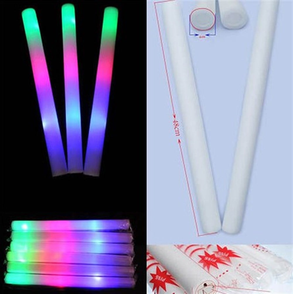 led ışıklı sünger çubuk