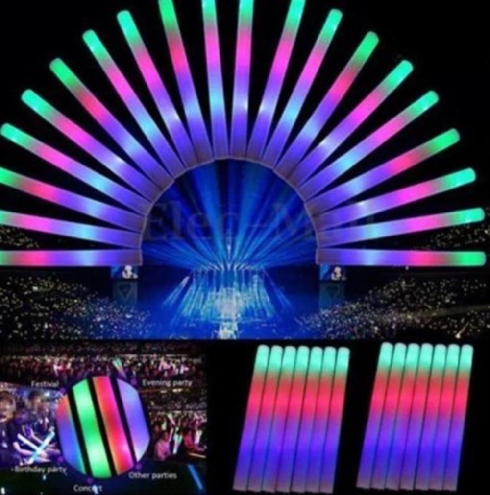 led ışıklı sünger çubuk