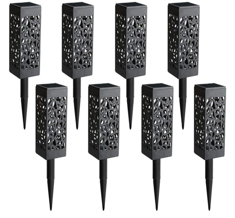 MOTİF MODELLİ KAZIKLI BAHHÇE TİPİ SOLAR LED