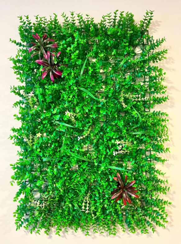 Panel Bitki Şimşir Tabaka 40x60 Cm Lüks Yeşil