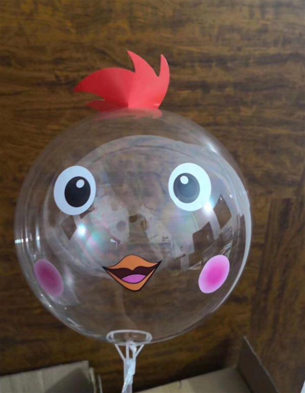 ŞEFFAF BALON STİCKER 100'LU