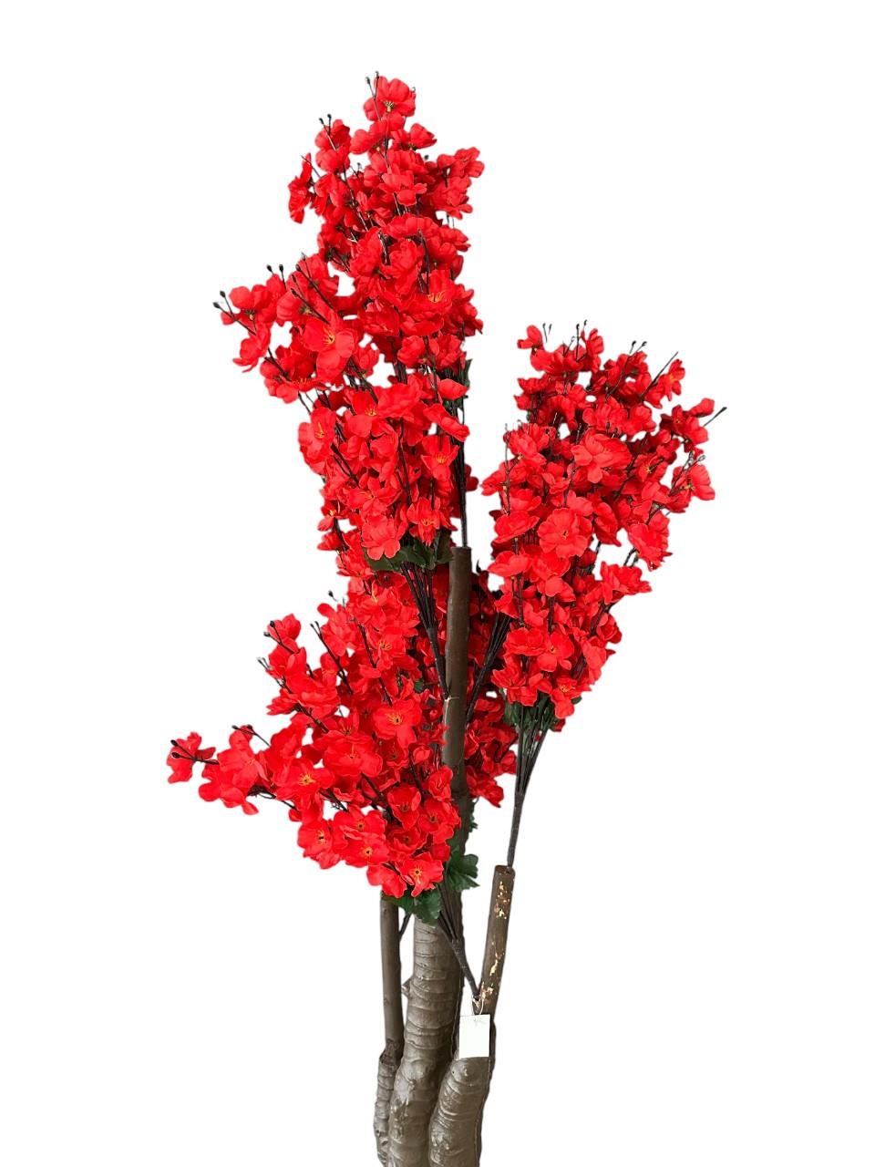 Yapay Ağaç Japon Kiraz Çiçeği Hazır Gövdeli Bahardalı Ağacı 170 cm Sakura Çiçeği