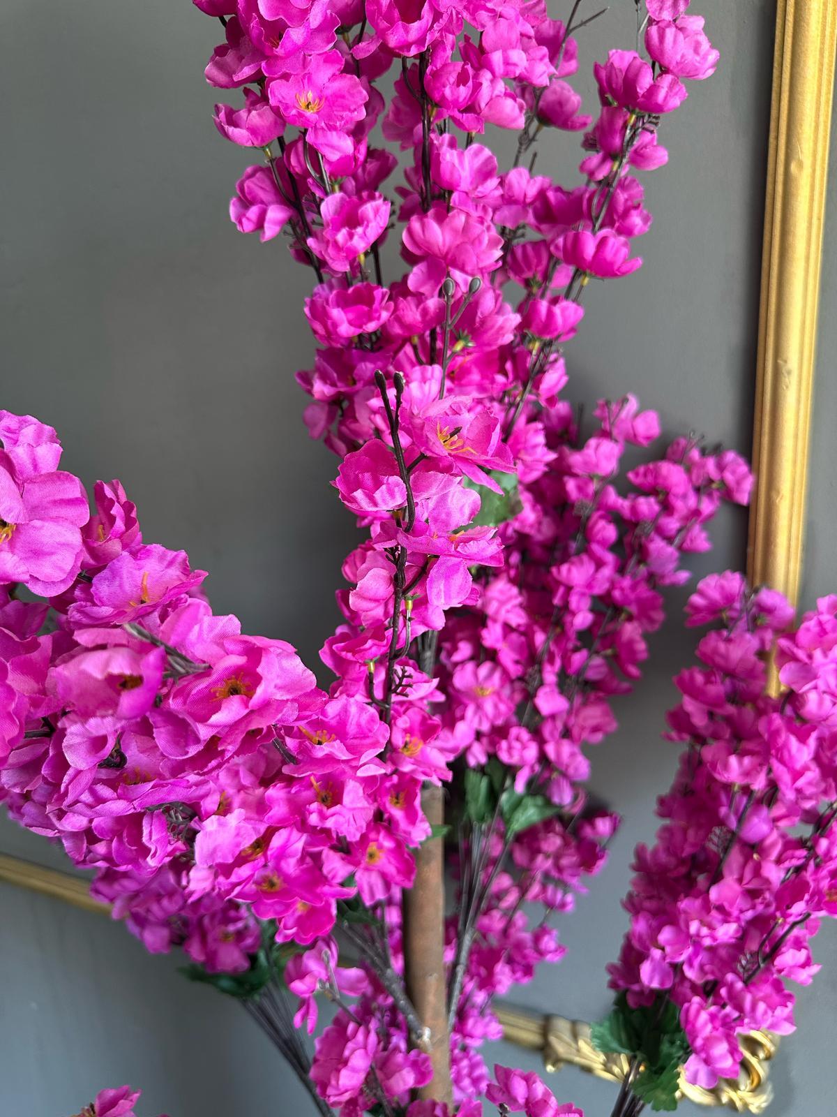 Yapay Ağaç Japon Kiraz Çiçeği Hazır Gövdeli Bahardalı Ağacı 170 cm Sakura Çiçeği