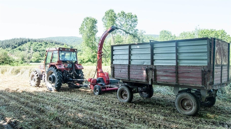 Double Chop Silaj Makinası