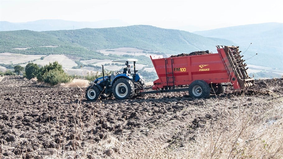 Katı Gübre Dağıtma 10 Ton