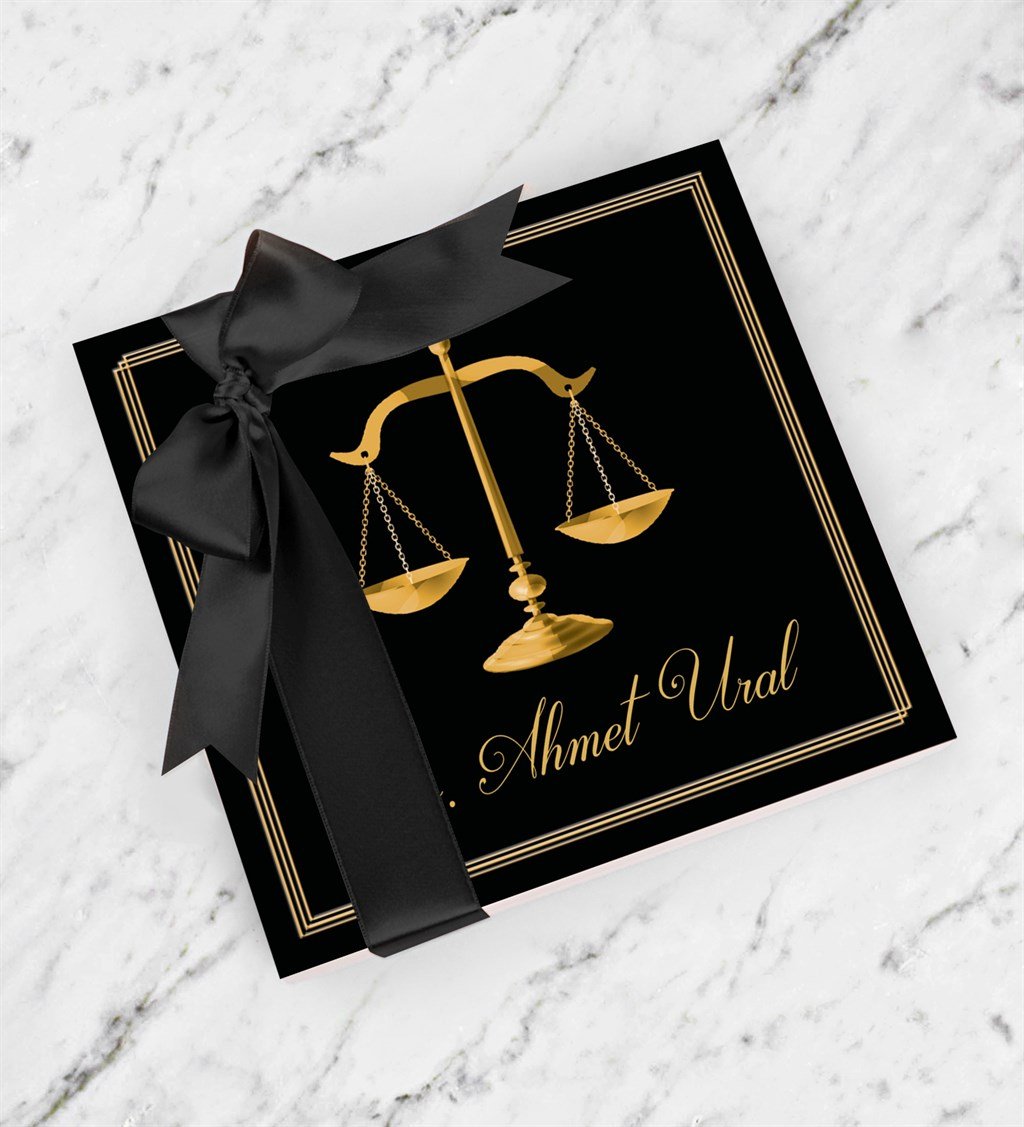  Kişiye Özel Avukat Çikolatası