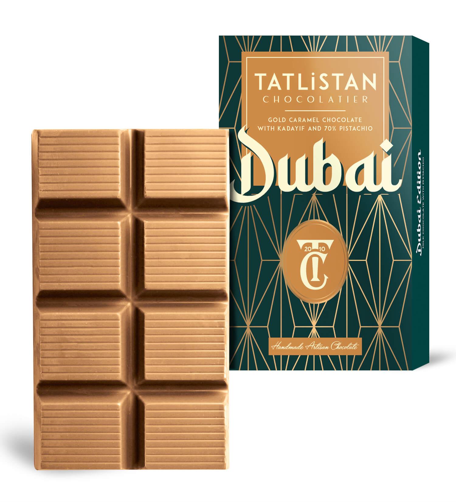 Gold Karamelli Dubai Çikolatası