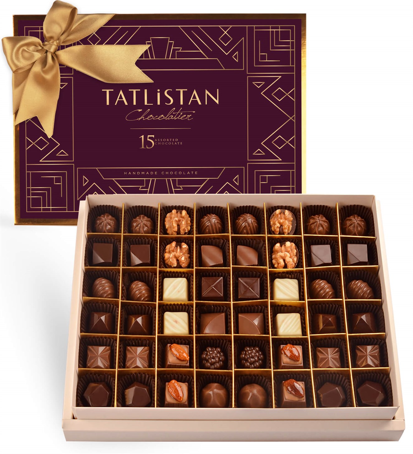15 Çeşitli Artisan Çikolata 48'li