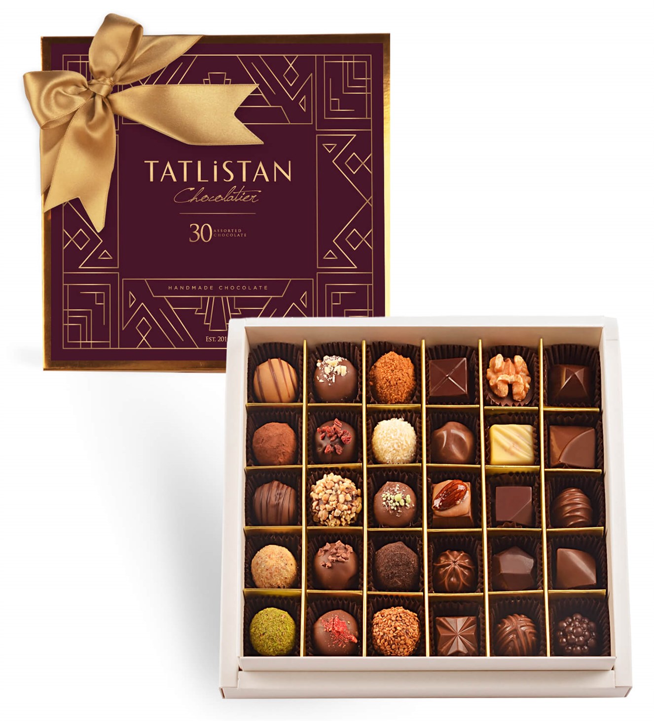 30 Çeşitli Spesiyal ve Trüf Çikolata 30'lu