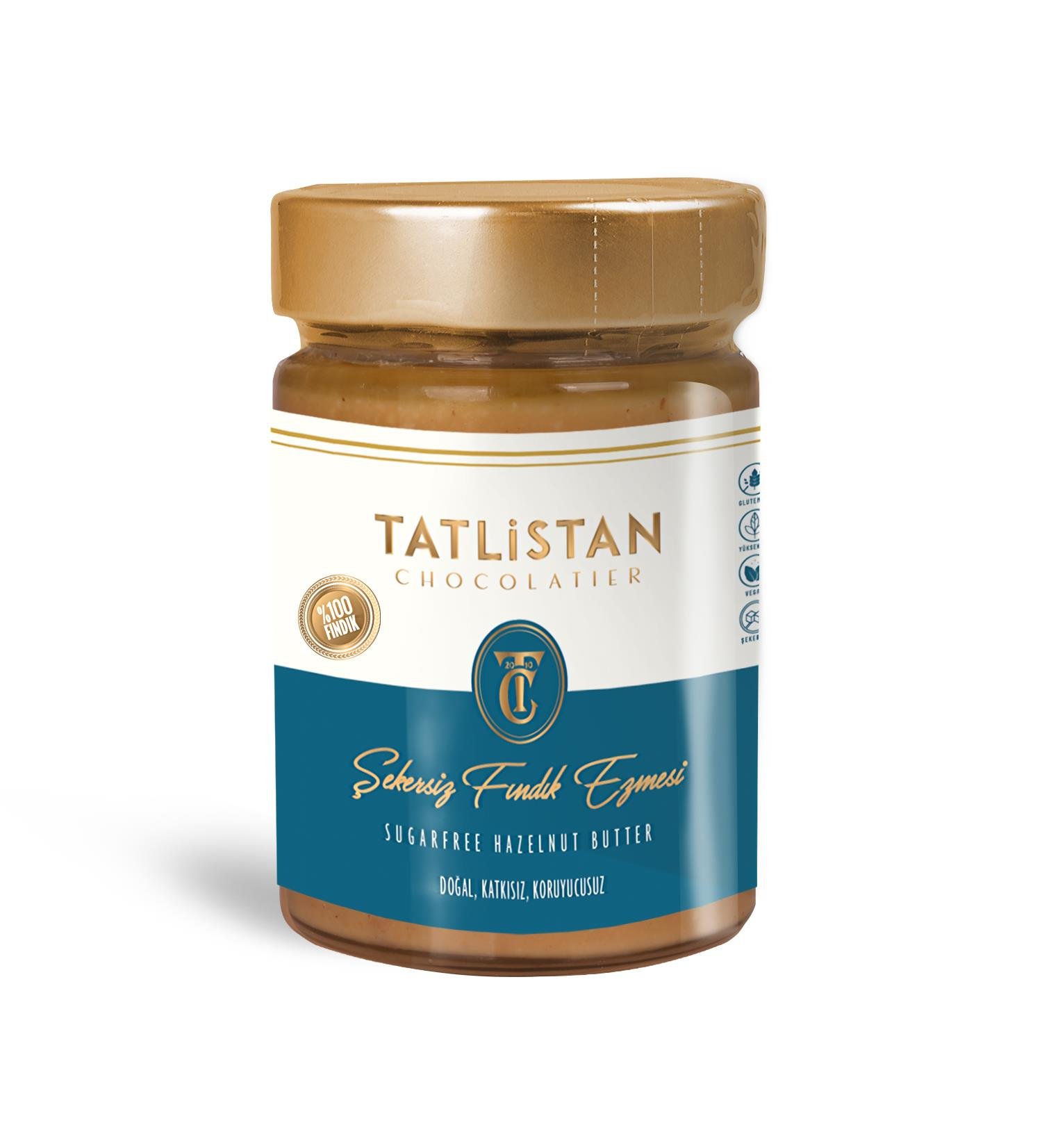 %100 Fındık Ezmesi - Sekersiz 300 gr.