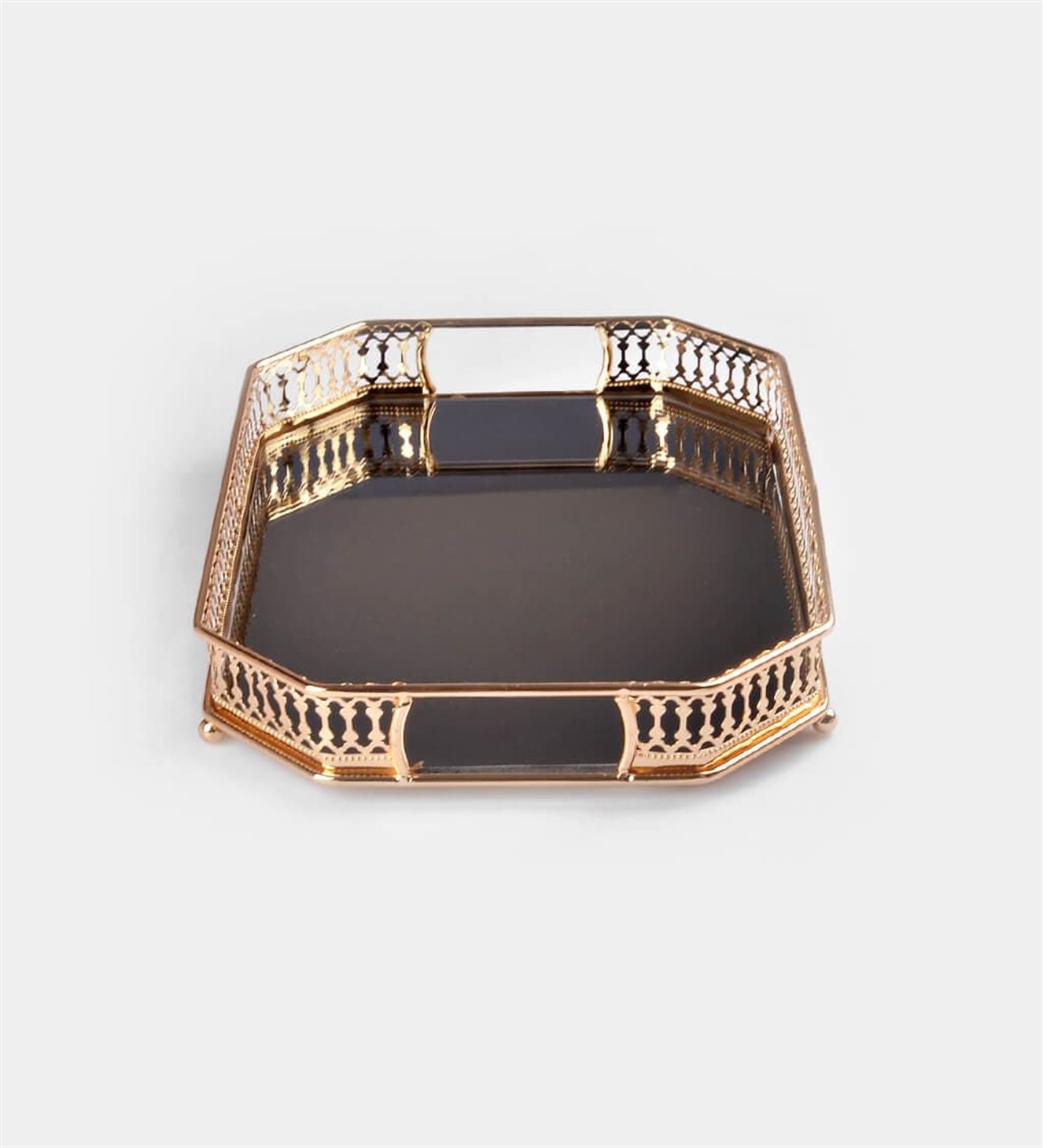 Altın Rengi Özel Seri Söz & Nişan Tepsisi