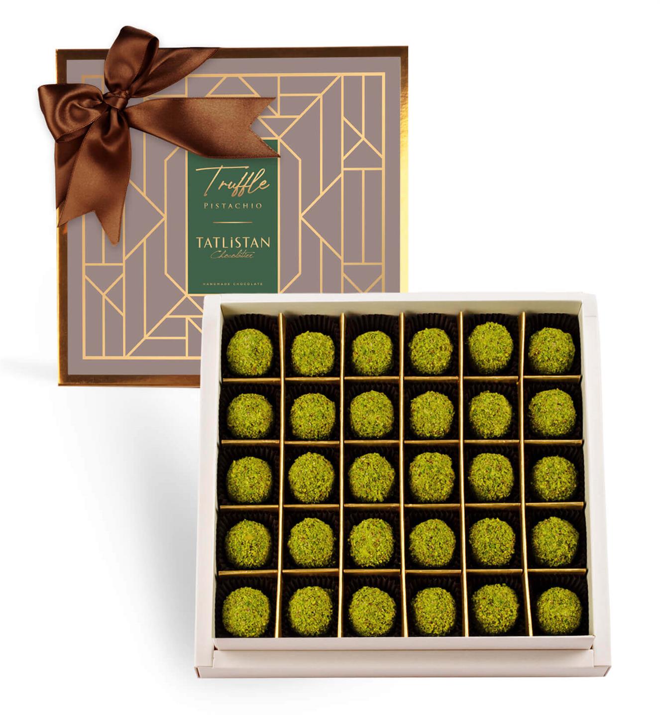Antep Fıstıklı Trüf Çikolata 30'lu