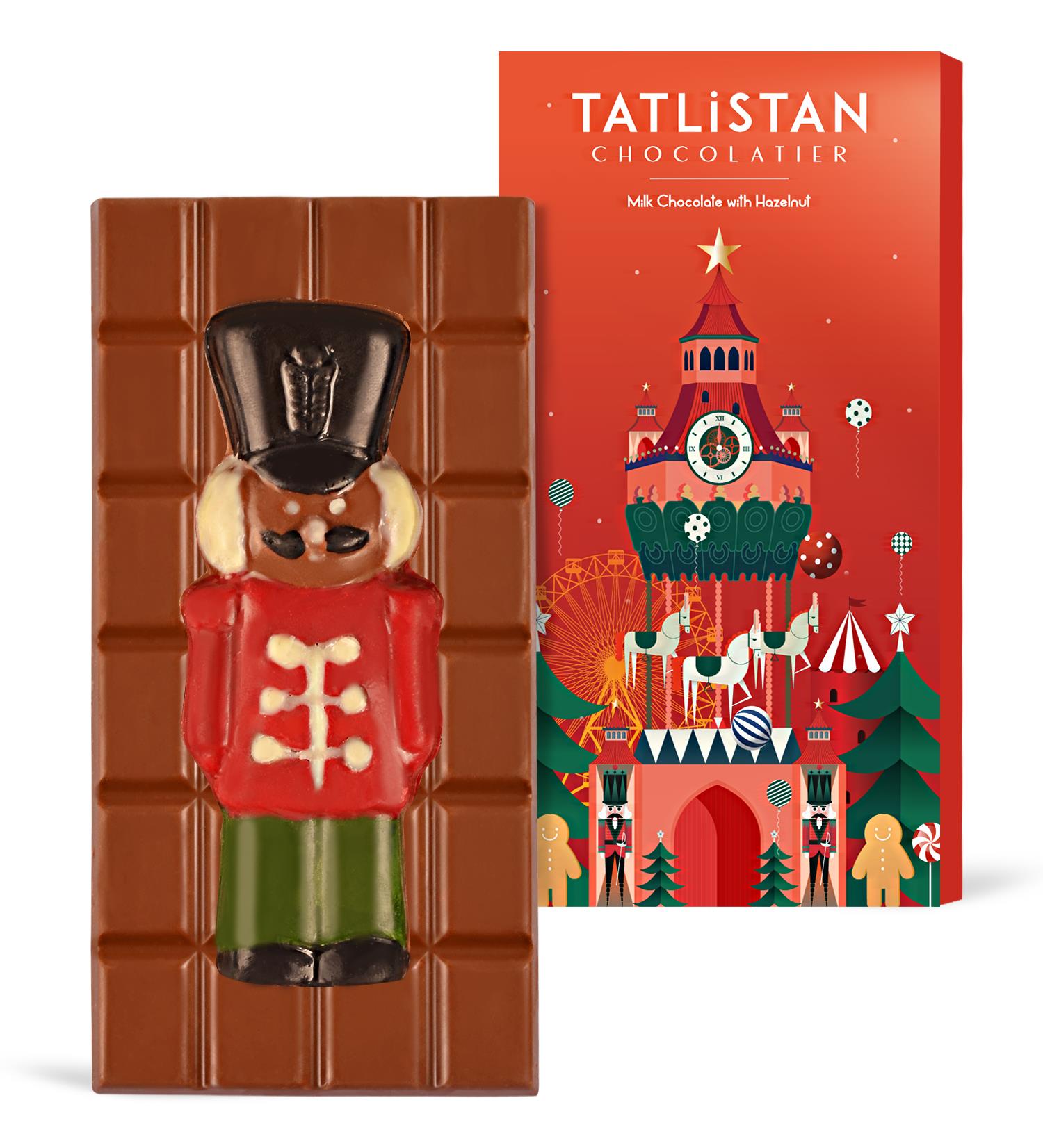 Kurşun Asker Figürlü Yılbaşı Tablet Çikolata