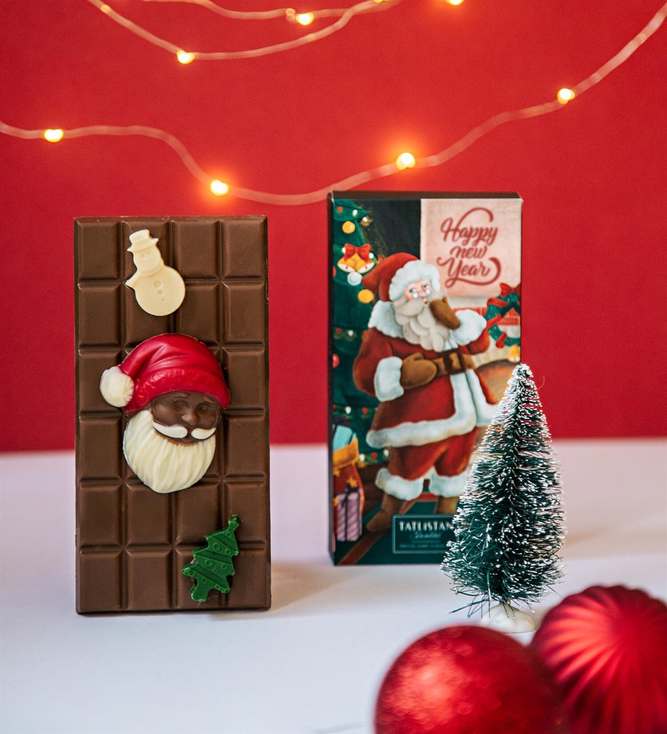 Evdeki Noel Baba - Fındıklı Tablet Çikolata