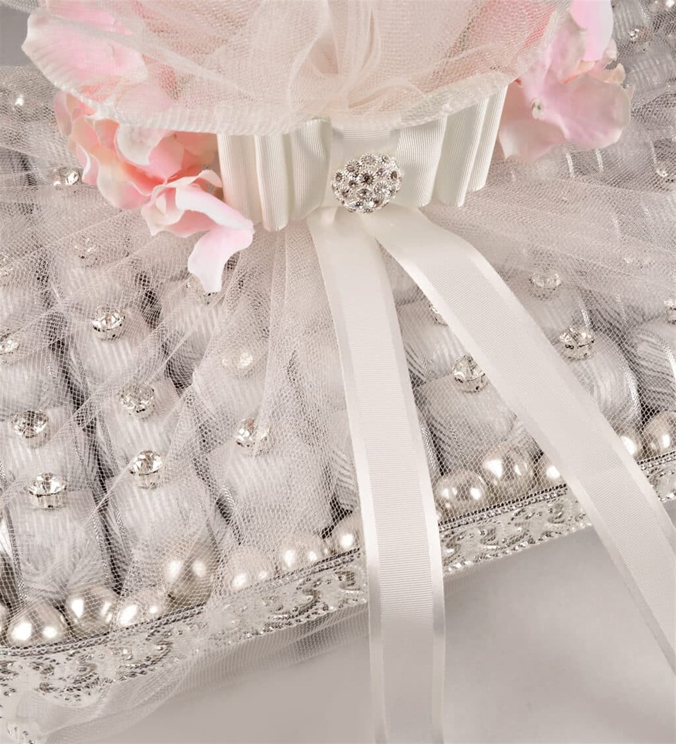 Gümüş Taşlı Söz & Nişan Çikolata Tepsisi