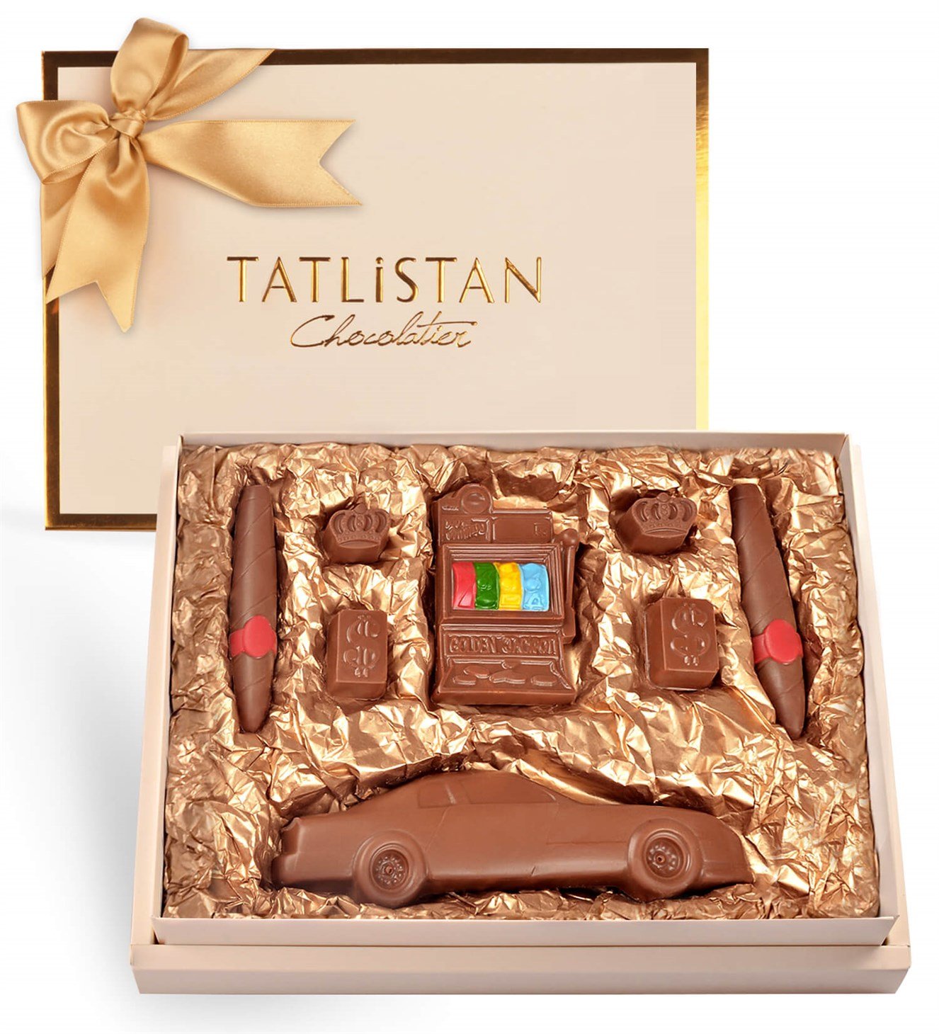 İş Adamı Konseptli Casino Oyunu Çikolatası