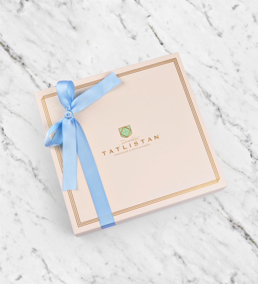 İsimli Nazar Boncuklu Madlen Çikolata