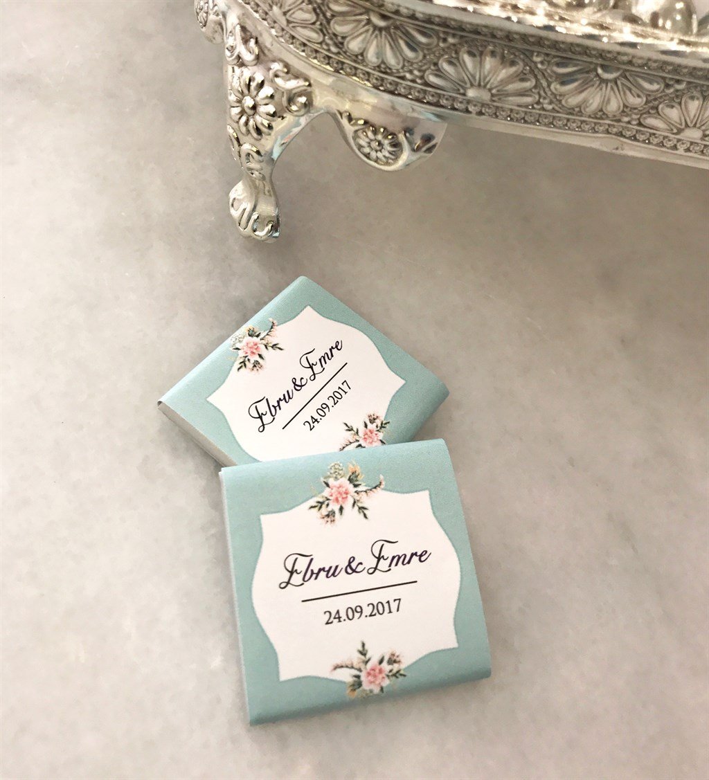 İsimli Söz & Nişan Çikolatası