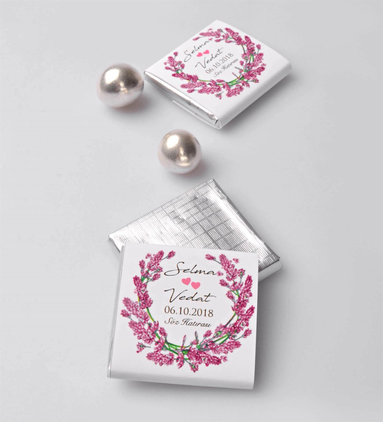 İsimli Söz & Nişan Çikolatası