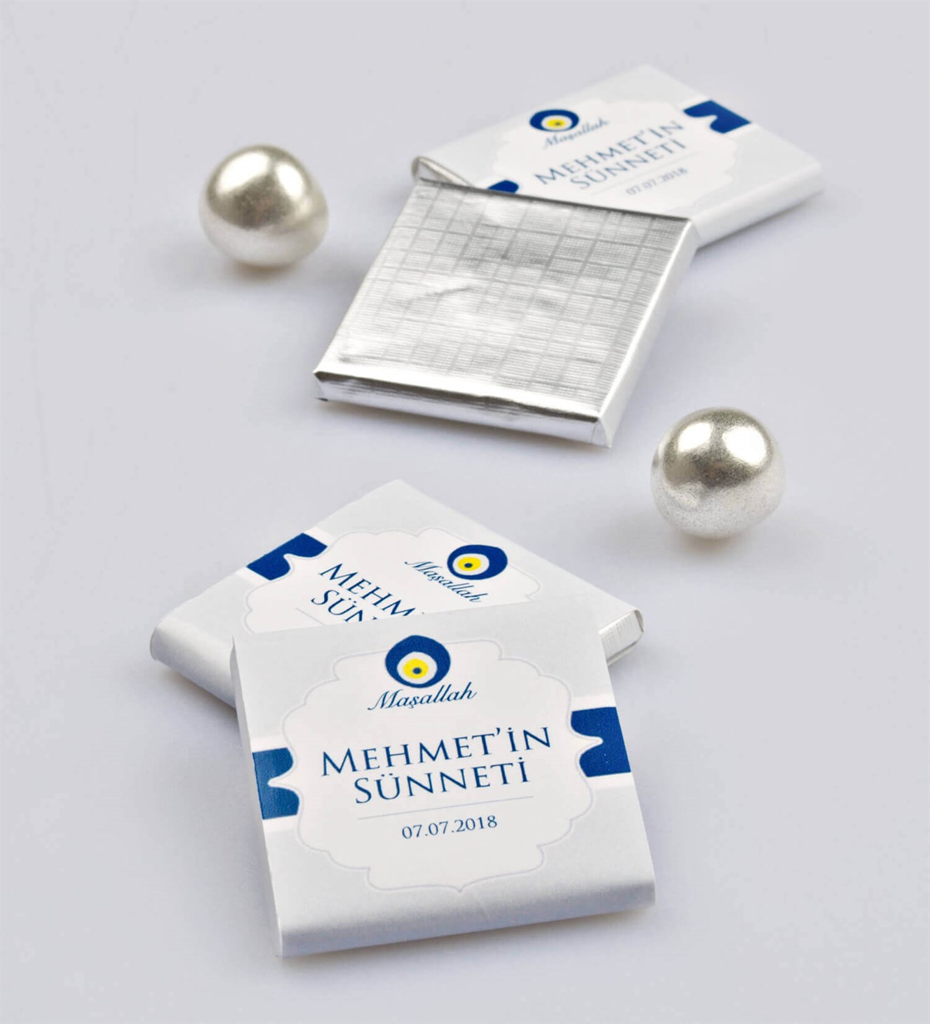 İsimli Sünnet Çikolatası