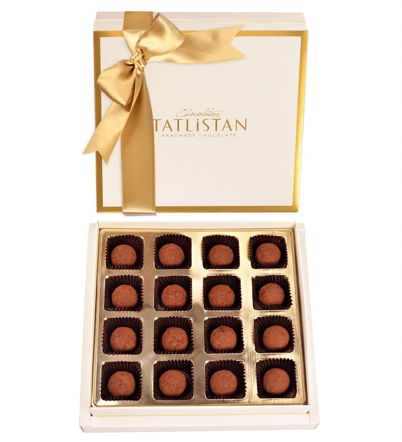 Kakao Kaplamalı Trüf Çikolata 16'lı