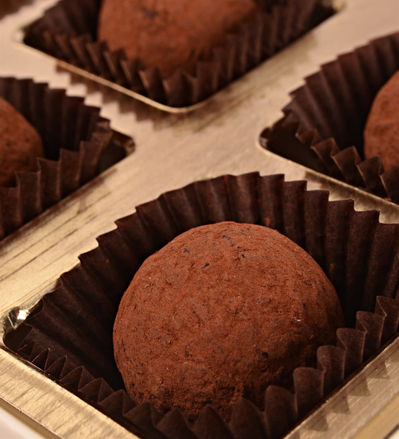 Kakao Kaplamalı Trüf Çikolata 16'lı