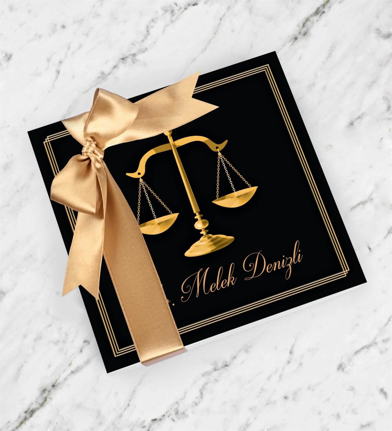 Kişiye Özel Avukatlar Günü Çikolatası