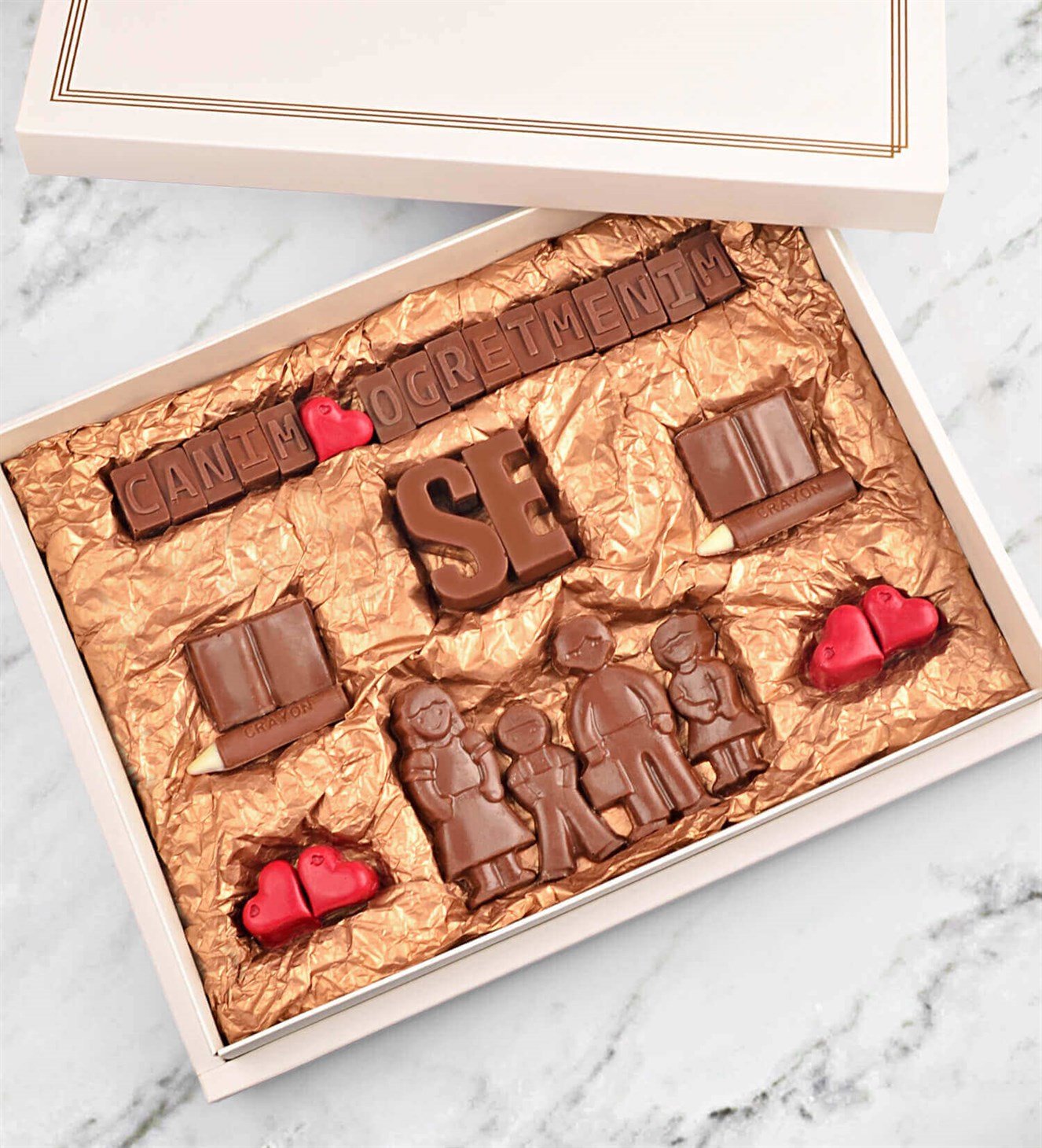 Kişiye Özel Canım Öğretmenim Çikolatası