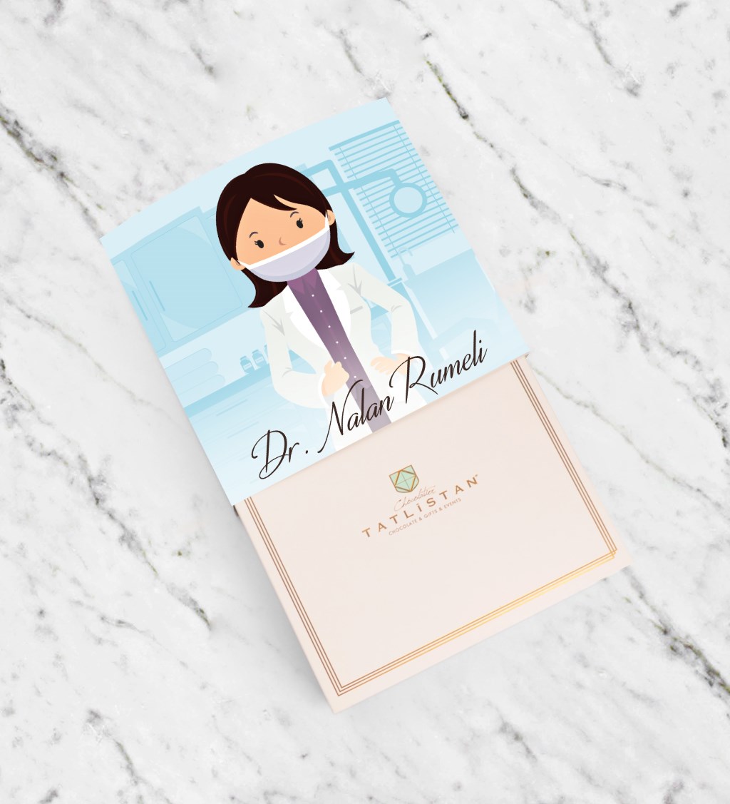 Kişiye Özel Diş Doktoru Çikolatası