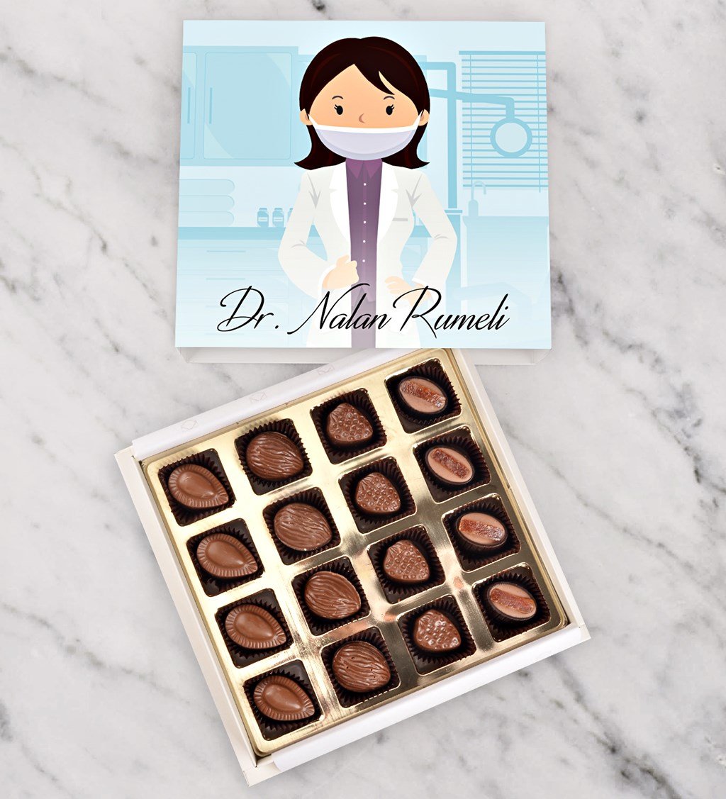Kişiye Özel Diş Doktoru Çikolatası