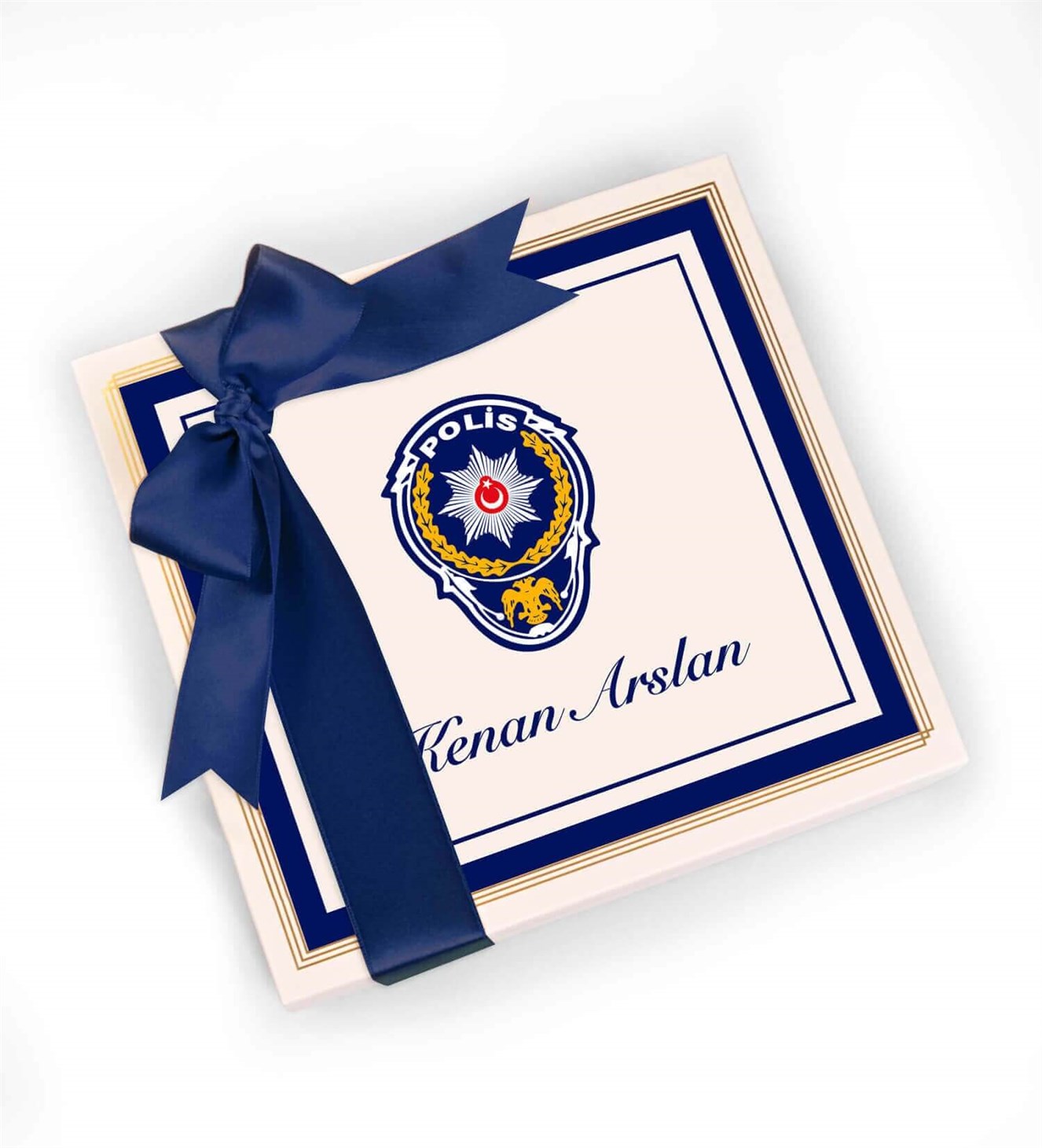 Kişiye Özel İsimli Polis Haftasi Spesiyal Çikolata 25'li