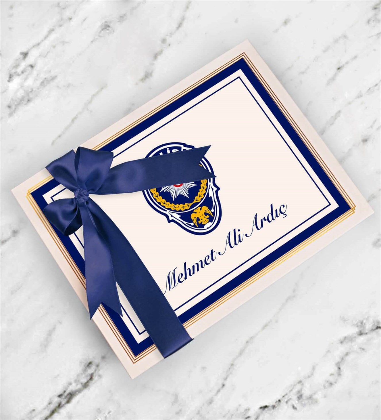 Kişiye Özel İsimli Polis Haftasi Spesiyal Çikolata 42'li