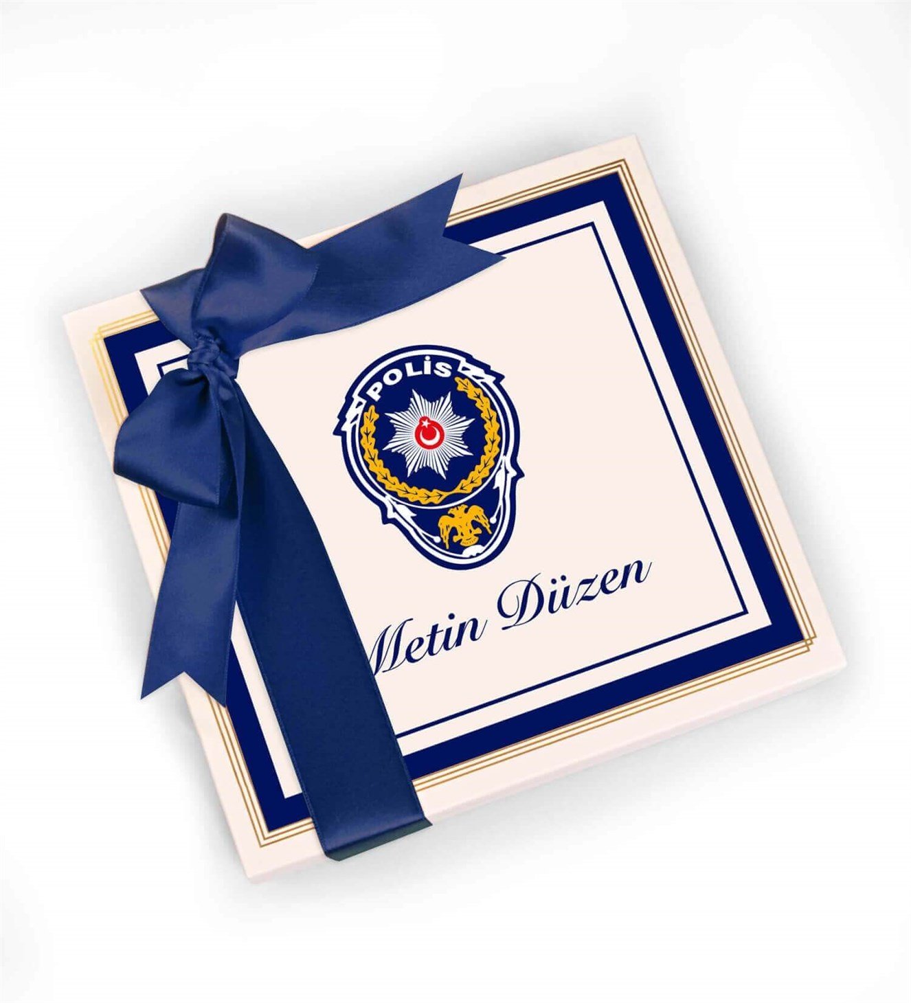 Kişiye Özel İsimli Polis Haftasi Spesiyal Çikolata 16'lı