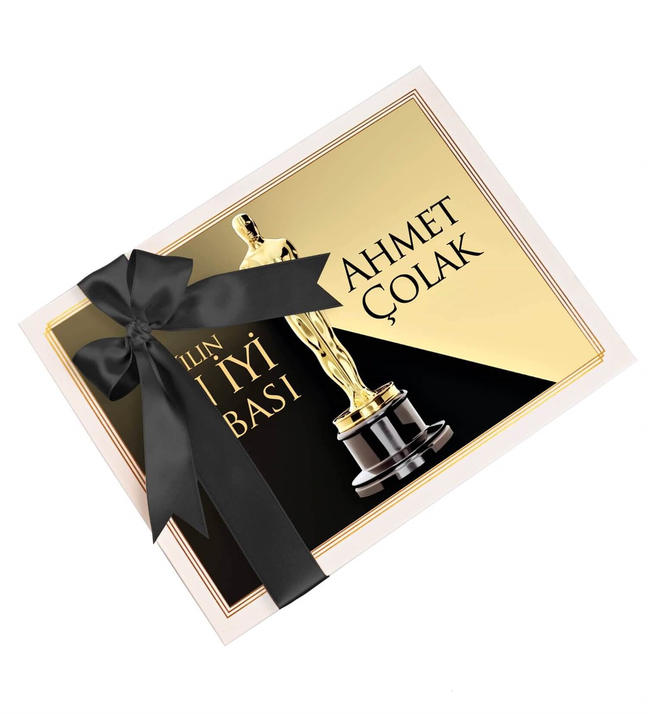 Kişiye Özel İsimli Yılın En İyi Babası Spesiyal Çikolata 42'li