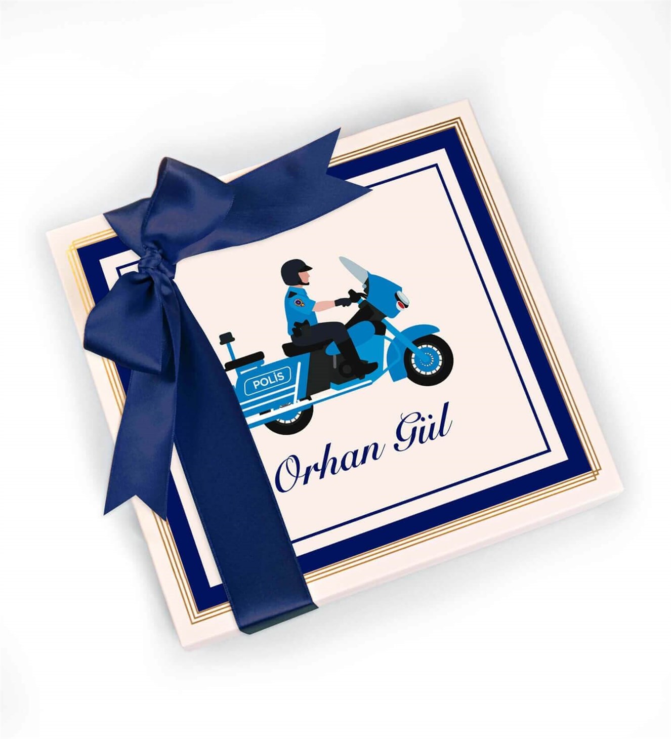 Kişiye Özel İsimli Yunus Polis Spesiyal Çikolata 25'li