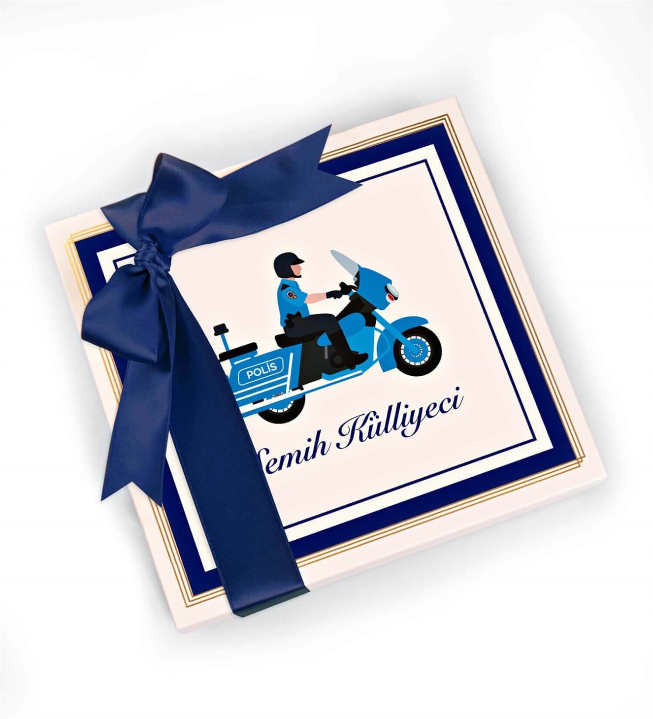 Kişiye Özel İsimli Yunus Polis Spesiyal Çikolata 16'lı