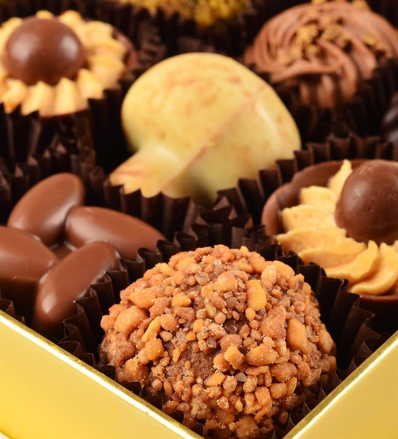 Kişiye Özel, Kalp Çerçeve Tasarımlı Spesiyal Çikolata 9'lu