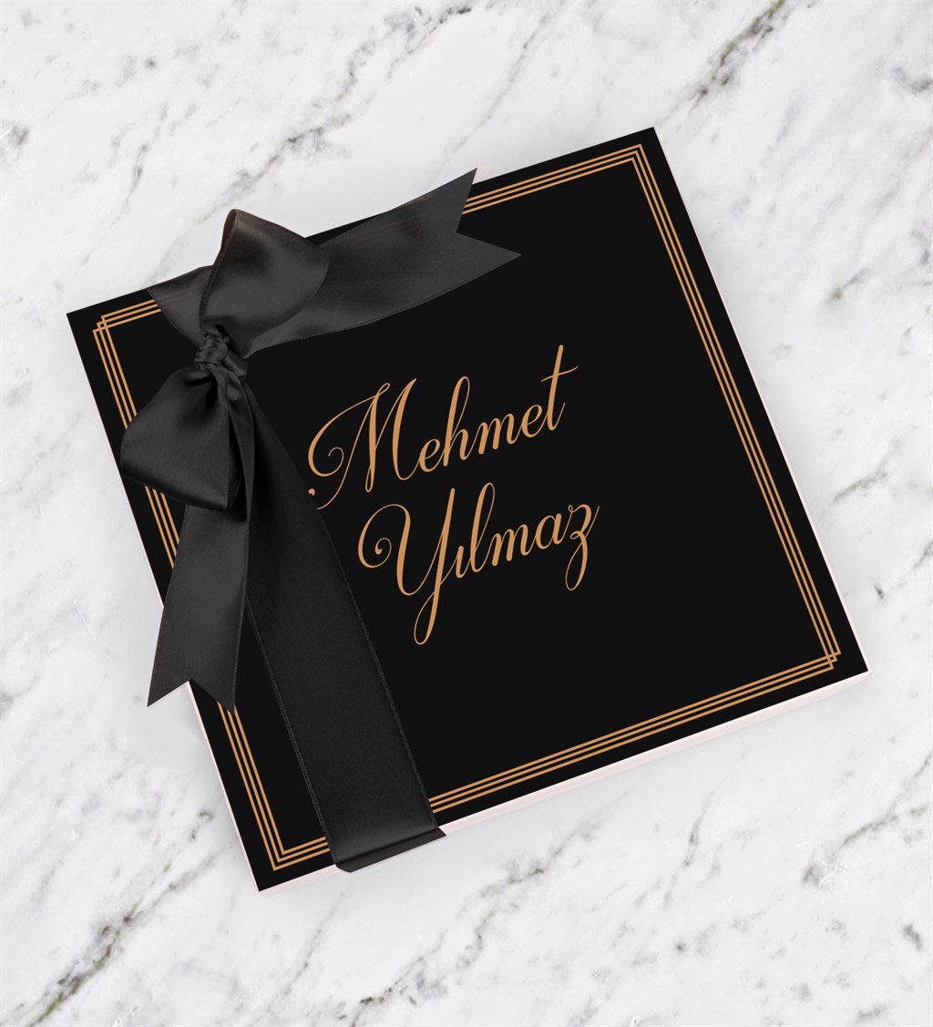 Kişiye Özel Kutulu Madlen Çikolata