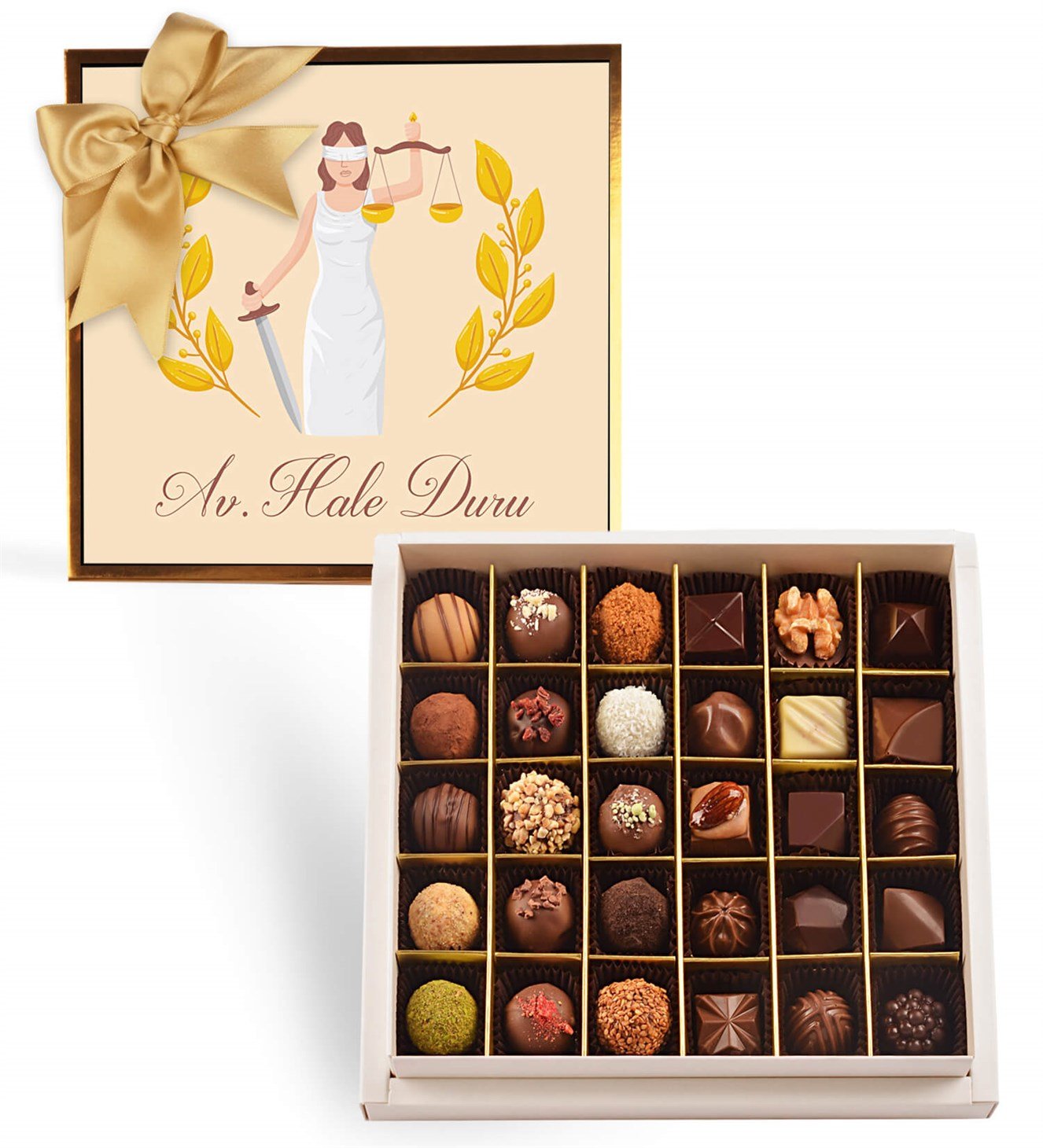 Kişiye Özel Terazili Trüf ve Spesiyal Çikolata