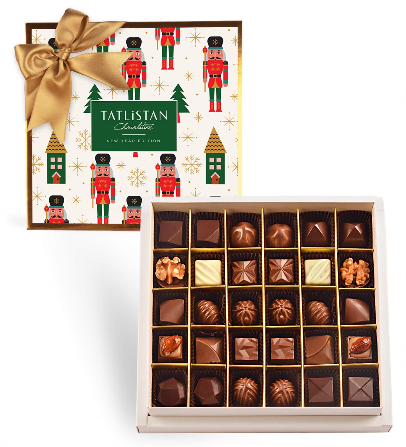 Kurşun Asker 15 Çeşitli Artisan Çikolata 30'lu