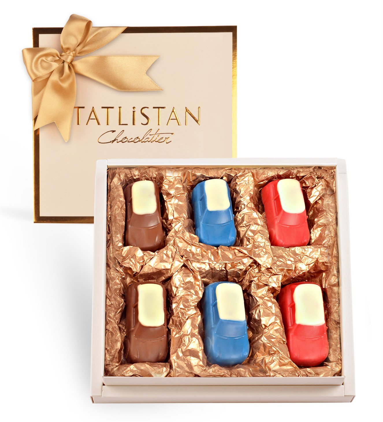 Renkli Mini Araba Çikolatası