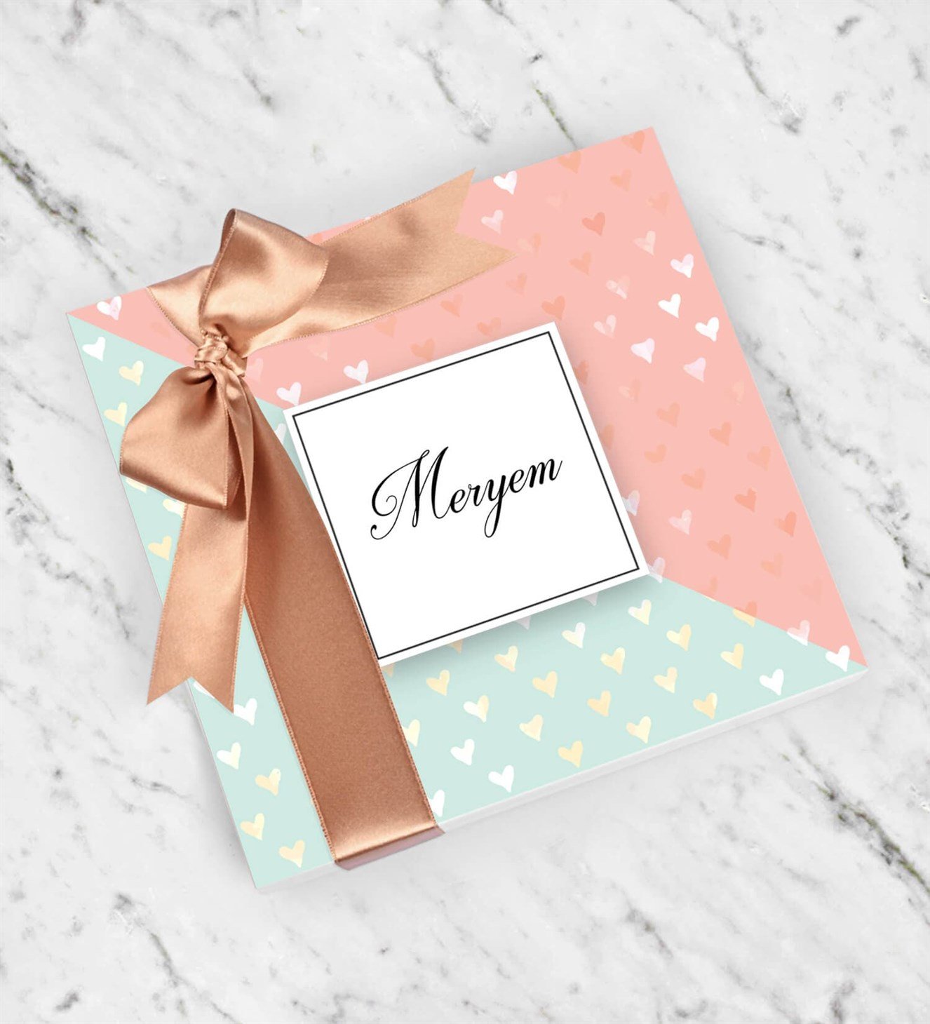 Sevgililer Gününe Özel İsimli Çikolata