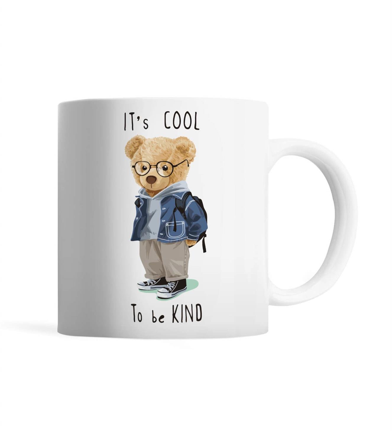 Teddy Bear | Cool Guy With Converse - Kupa Bardak