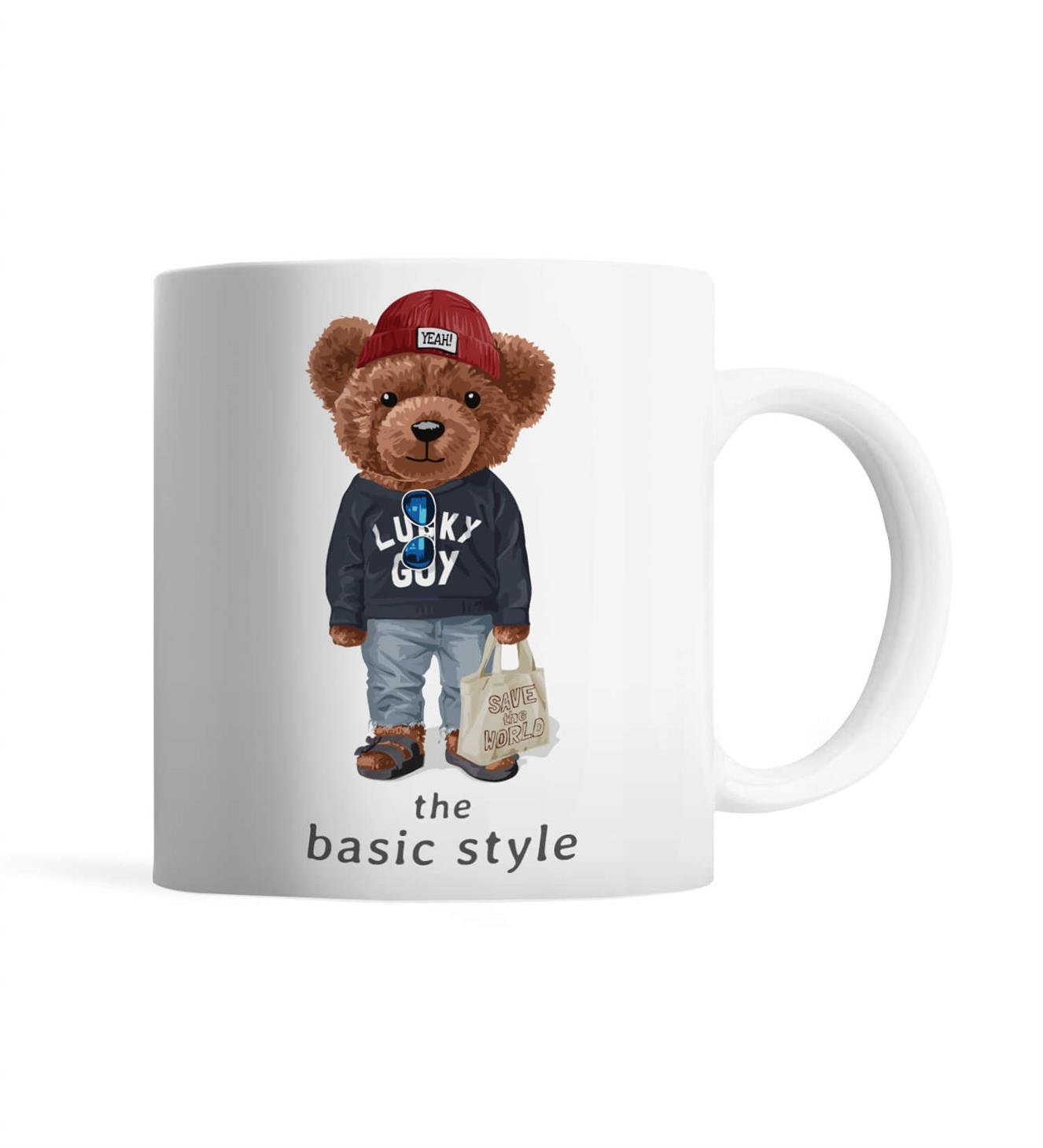 Teddy Bear | Lucky Guy - Kupa Bardak